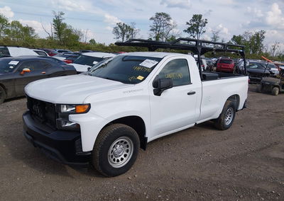 2019 Chevrolet Silverado 1500 Work Truck, пошкодження: Правий бік, Iaai лот 44847540, фото 2 з 17