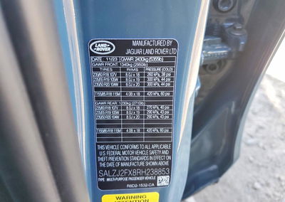 2024 Land Rover Range Rover Evoque S, daño Incendio, Copart lote 47240576, foto 13 de 13