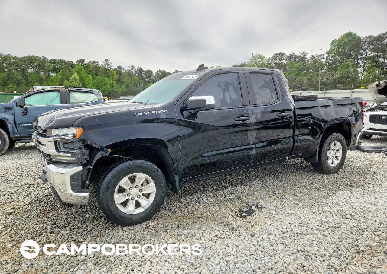 2020 Chevrolet Silverado C1500 Lt, Front End damage, Copart lot 48857746