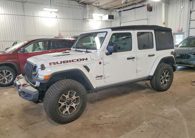 2021 Jeep Wrangler Unlimited Rubicon, Front End damage, Copart lot 59847516