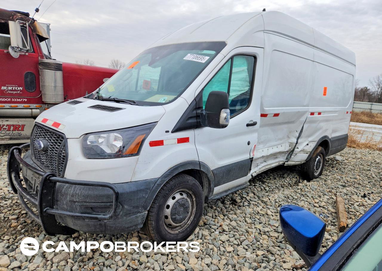 2021 Ford Transit T-350, uszkodzenie: Uszkodzenie ramy, Copart lot 58498886