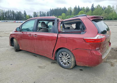 2019 Toyota Sienna Xle 8-passenger, daño Techo, Copart lote 51309506, foto 2 de 13