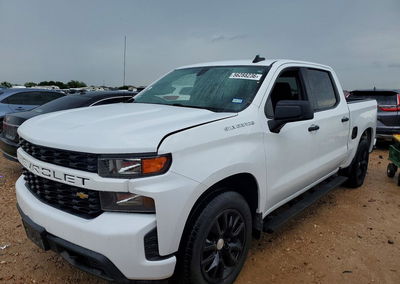 2022 Chevrolet Silverado Ltd C1500 Custom, daño Granizo, Copart lote 56288236