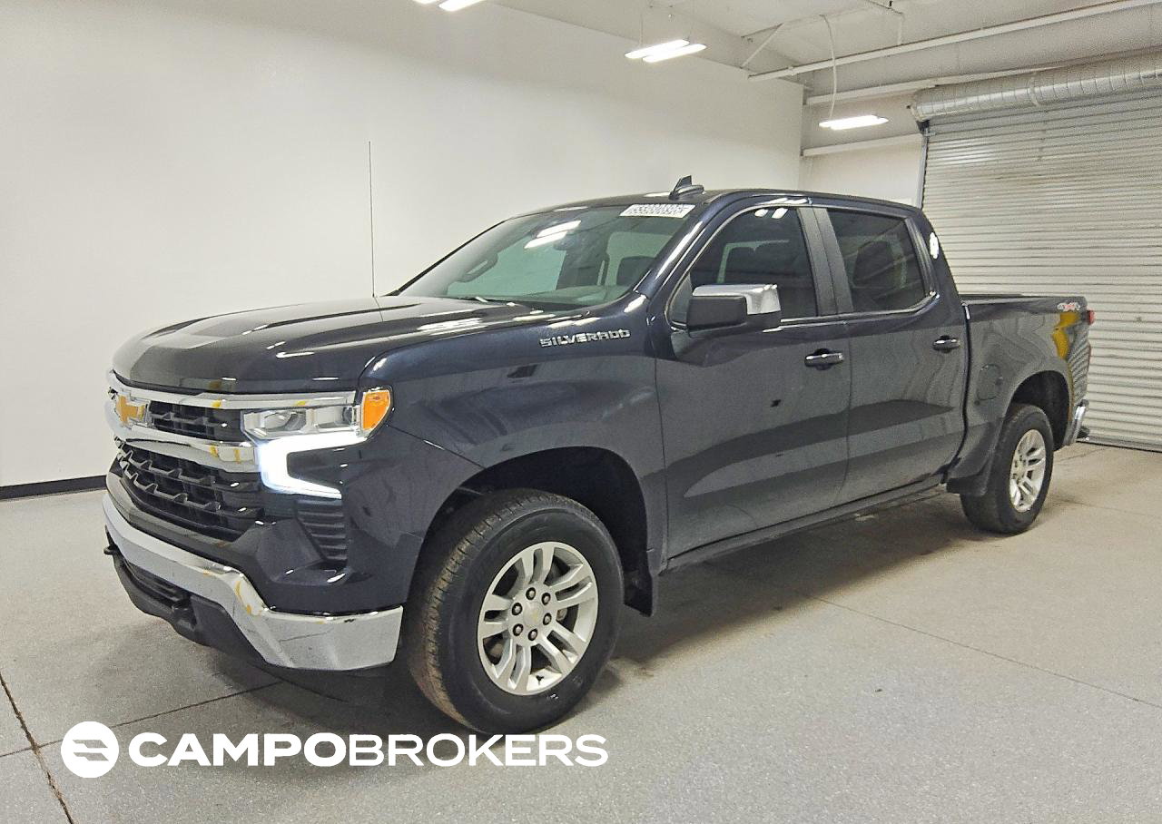 2024 Chevrolet Silverado K1500 Lt, daño Abolladuras/rayones menores, Copart lote 55980896