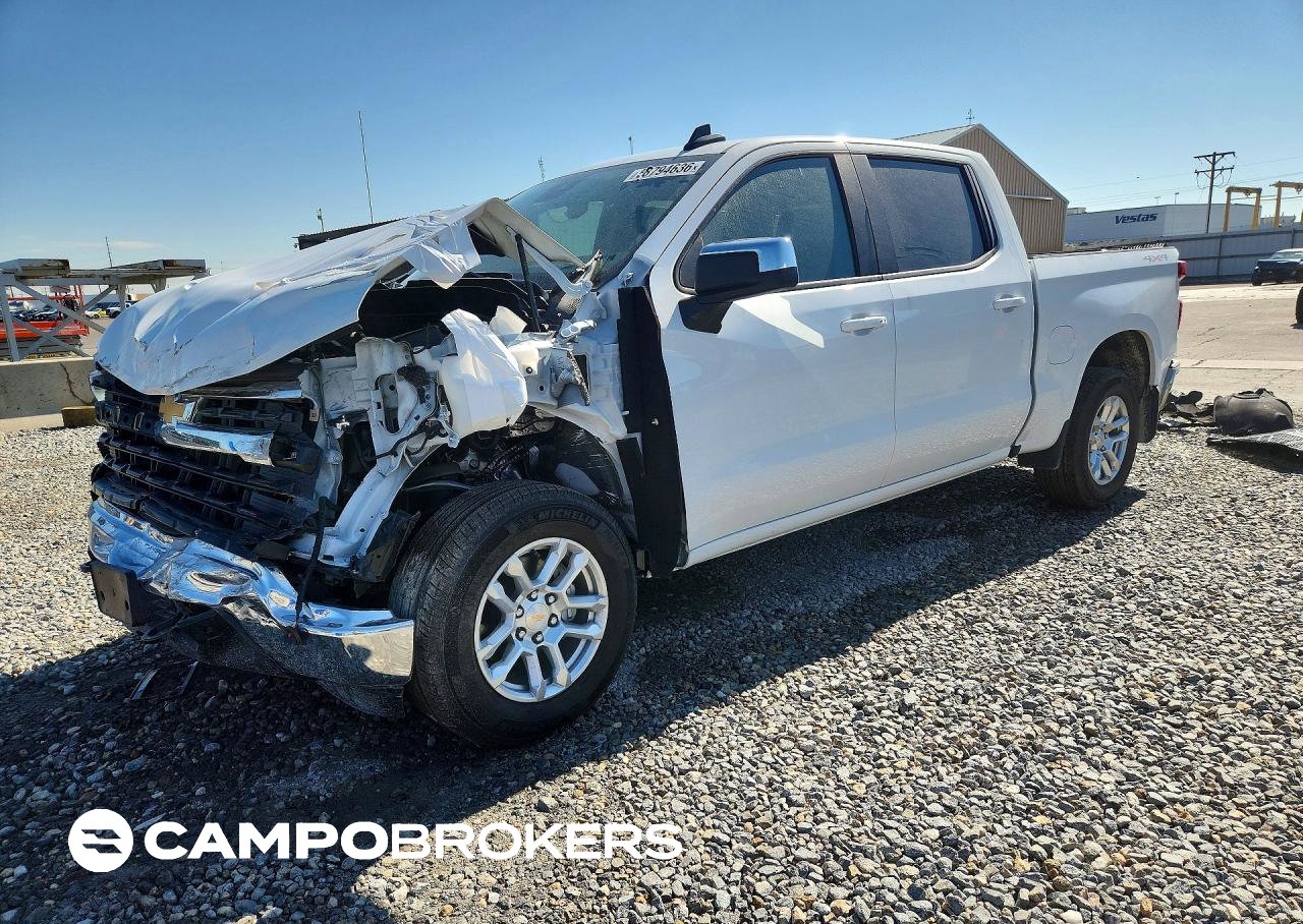 2026 Chevrolet Silverado K1500 Lt, Front End damage, Copart lot 58794636