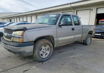 2005 Chevrolet Silverado K1500, daño Inundación, Copart lote 74155035