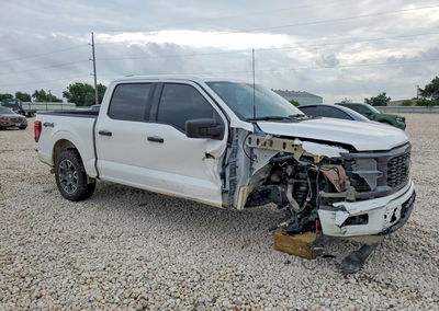 2025 Ford F150 Stx, daño Frontal, Copart lote 53949986, foto 4 de 13
