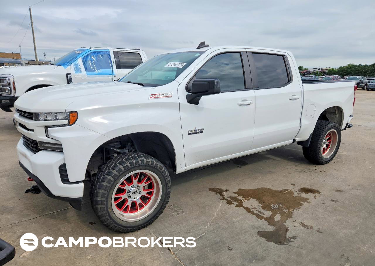 2020 Chevrolet Silverado K1500 Rst, Normal Wear damage, Copart lot 57370426