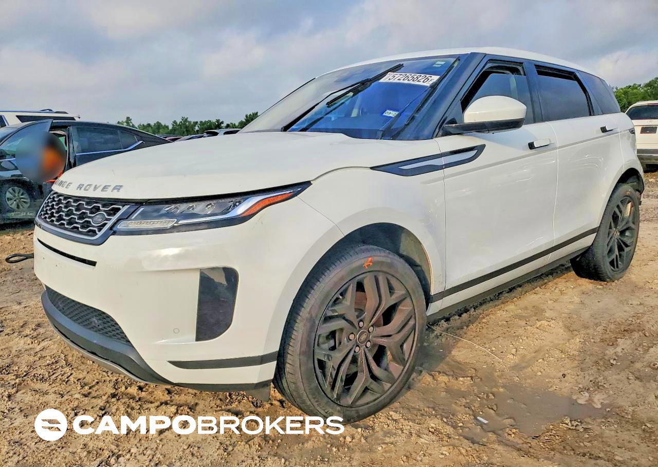 2020 Land Rover Range Rover Evoque S, daño Inundación, Copart lote 57265826