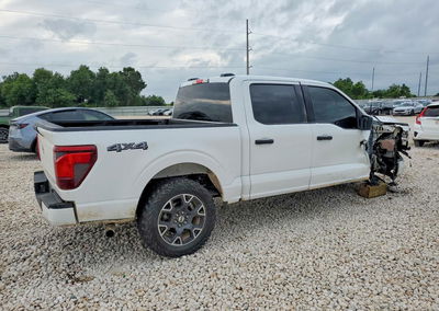 2025 Ford F150 Stx, daño Frontal, Copart lote 53949986, foto 3 de 13