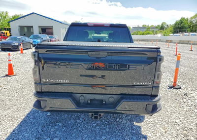2021 Chevrolet Silverado K1500 Custom, daño Lateral, Copart lote 54653096, foto 6 de 12