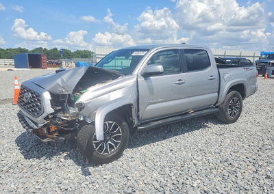2020 Toyota Tacoma Trd Sport, пошкодження: Передня частина, Copart лот 54650476