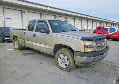 2005 Chevrolet Silverado K1500, daño Inundación, Copart lote 74155035, foto 4 de 12
