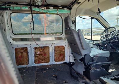 2019 Ford Transit T-350, Front End damage, Copart lot 57165786, photo 10 of 12