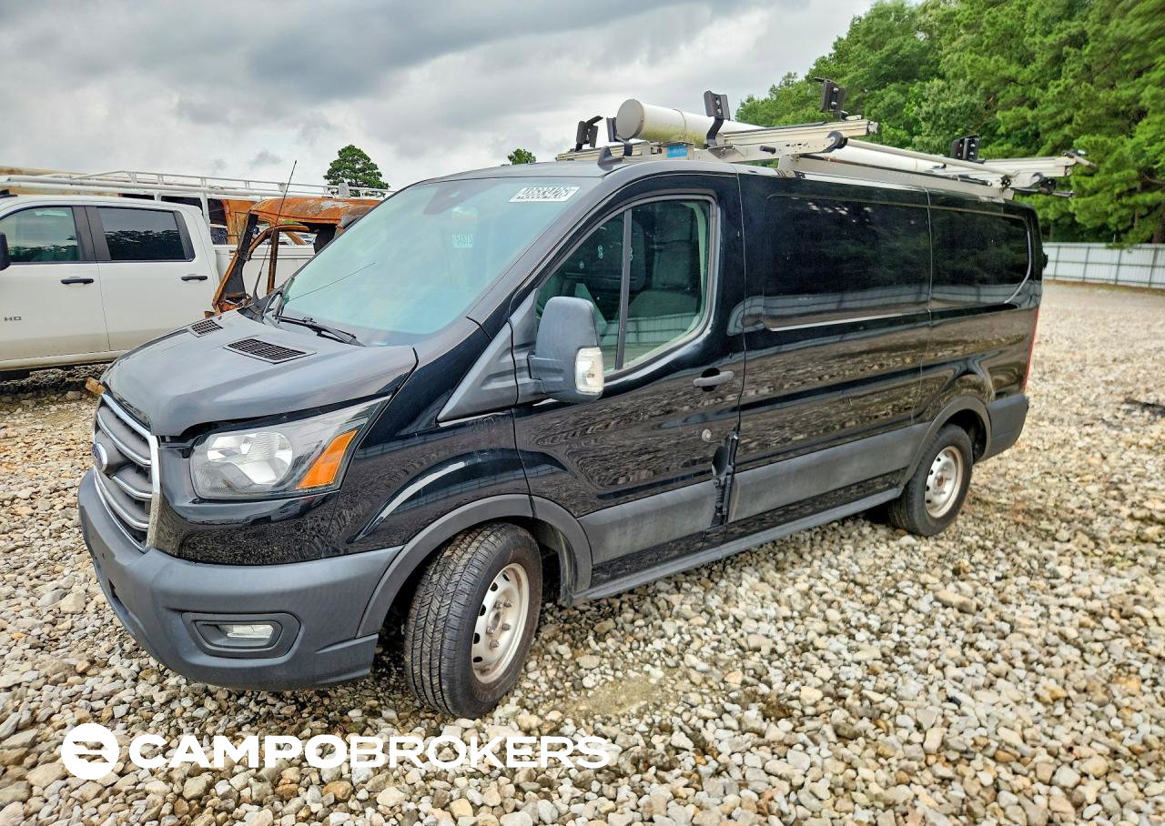 2020 Ford Transit 150 Utility / Service Van, uszkodzenie: Drobne wgniecenia/zarysowania, Copart lot 48683426