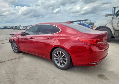2020 Acura Tlx Technology, daño Frontal, Copart lote 56185536, foto 2 de 12