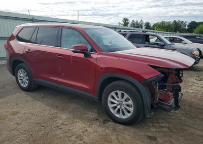 2024 Toyota Grand Highlander Hybrid Xle, uszkodzenie: Przód, Copart lot 58038206, zdjęcie 4 z 14