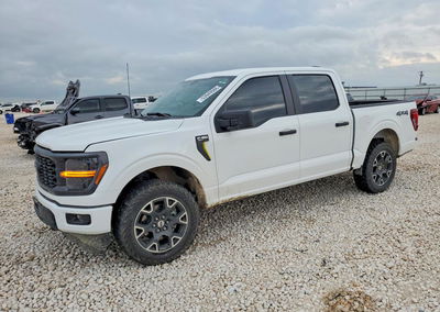 2025 Ford F150 Stx, daño Frontal, Copart lote 53949986