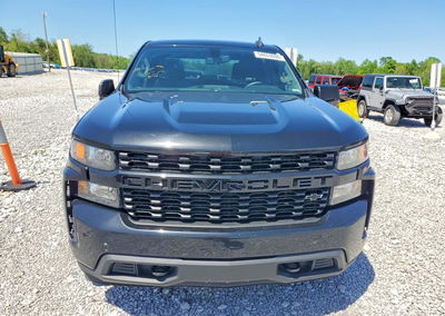 2021 Chevrolet Silverado K1500 Custom, daño Lateral, Copart lote 54653096, foto 5 de 12