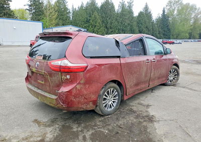 2019 Toyota Sienna Xle 8-passenger, daño Techo, Copart lote 51309506, foto 3 de 13
