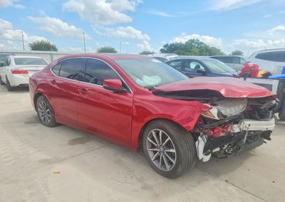 2020 Acura Tlx Technology, daño Frontal, Copart lote 56185536, foto 4 de 12