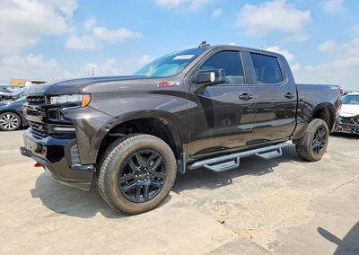 2021 Chevrolet Silverado K1500 Lt Trail Boss, daño Frontal, Copart lote 55160446