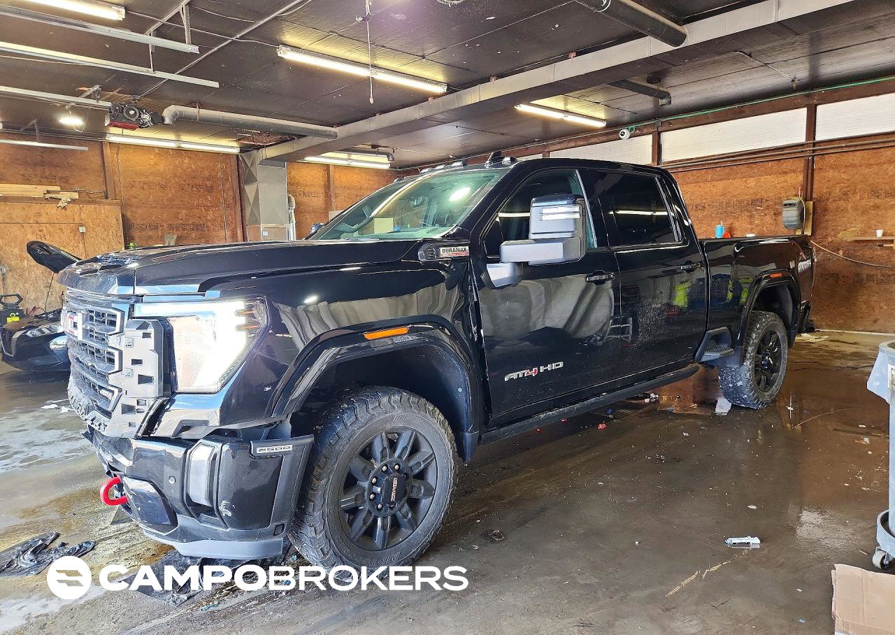 2024 Gmc Sierra K2500 At4, daño Frontal, Copart lote 55148436
