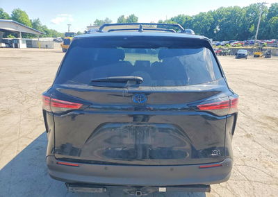 2022 Toyota Sienna Xle, пошкодження: Передня частина, Copart лот 59157566, фото 6 з 13