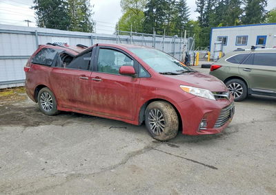 2019 Toyota Sienna Xle 8-passenger, daño Techo, Copart lote 51309506, foto 4 de 13
