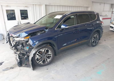 2020 Hyundai Santa Fe Limited 2.0t, пошкодження: Передня частина, Iaai лот 45286904, фото 2 з 17