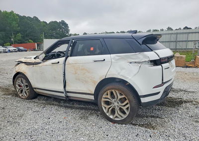 2021 Land Rover Range Rover Evoque R-dynamic Se, Top/Roof damage, Copart lot 55690316, photo 2 of 14
