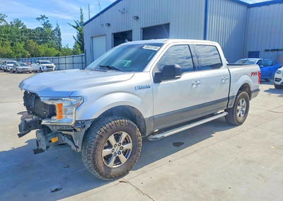 2019 Ford F150 Supercrew, Front End damage, Copart lot 56420106