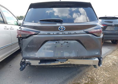 2025 Toyota Sienna Le, daño Frontal, Iaai lote 45459809, foto 17 de 17
