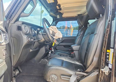 2021 Jeep Wrangler Unlimited Sahara, Undercarriage damage, Copart lot 51341176, photo 7 of 16
