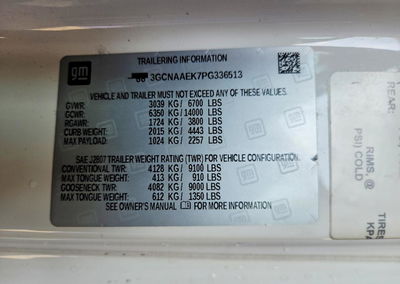 2023 Chevrolet Silverado C1500, Mechanical damage, Copart lot 78151215, photo 12 of 12