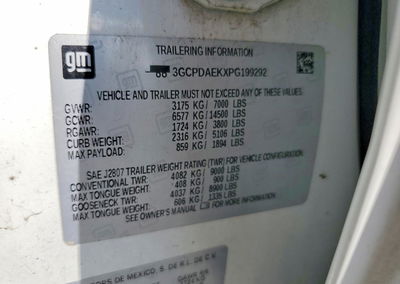 2023 Chevrolet Silverado K1500, daño Frontal, Copart lote 58511126, foto 12 de 12