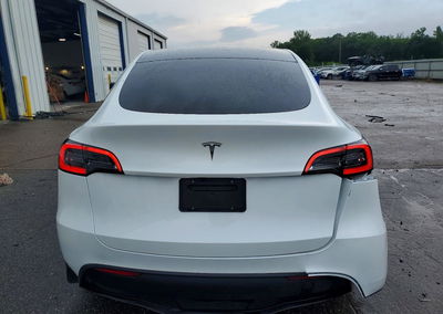 2025 Tesla Model Y, Rear End damage, Copart lot 58233586, photo 6 of 14