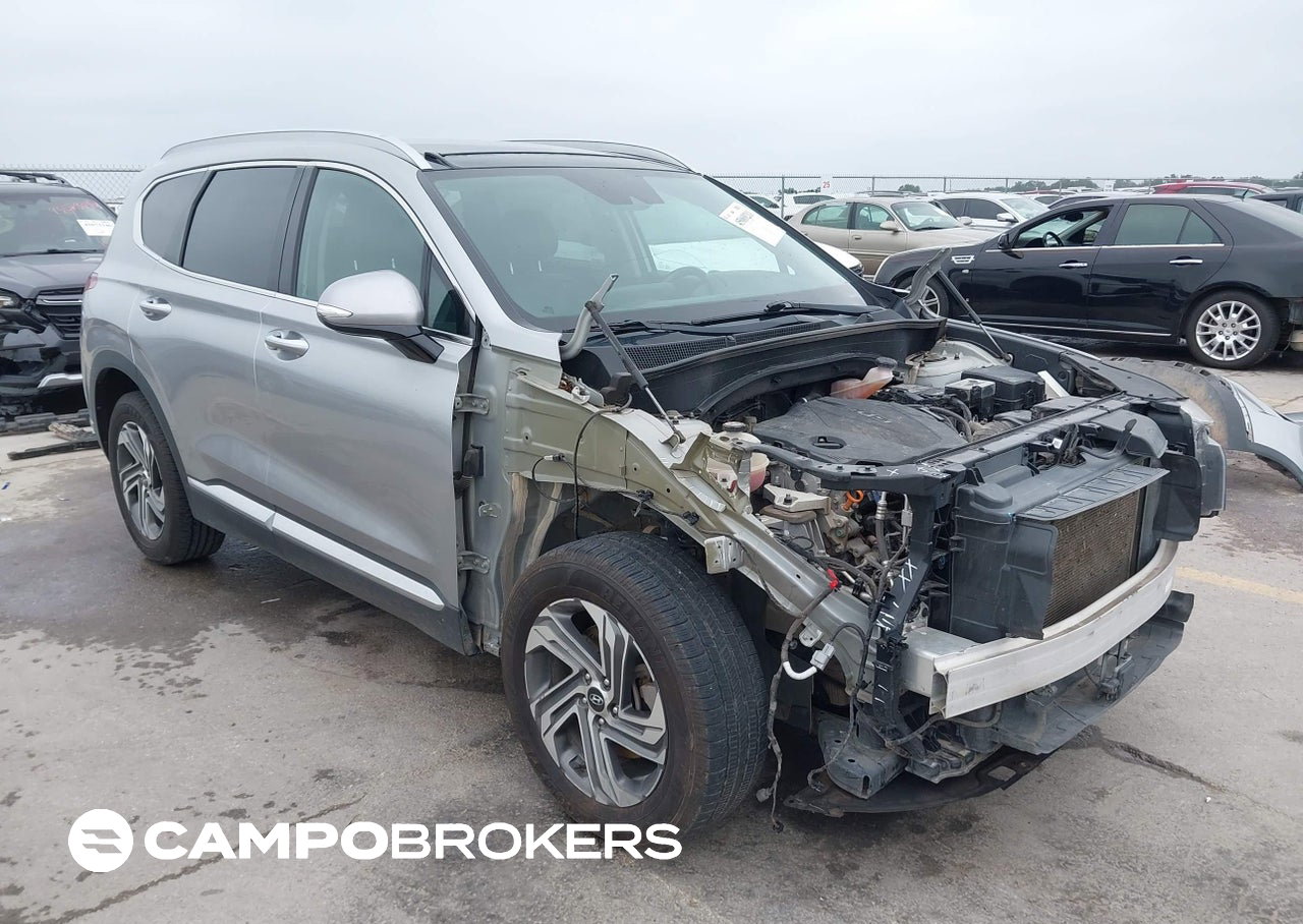 2022 Hyundai Santa Fe Sel, пошкодження: Правий перед, Iaai лот 45069211