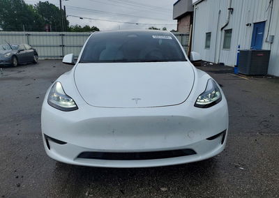 2025 Tesla Model Y, Rear End damage, Copart lot 58233586, photo 5 of 14