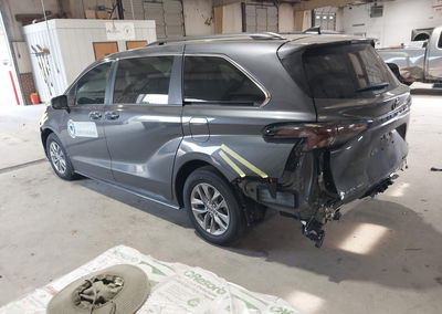 2025 Toyota Sienna Le, daño Frontal, Iaai lote 45459809, foto 3 de 17