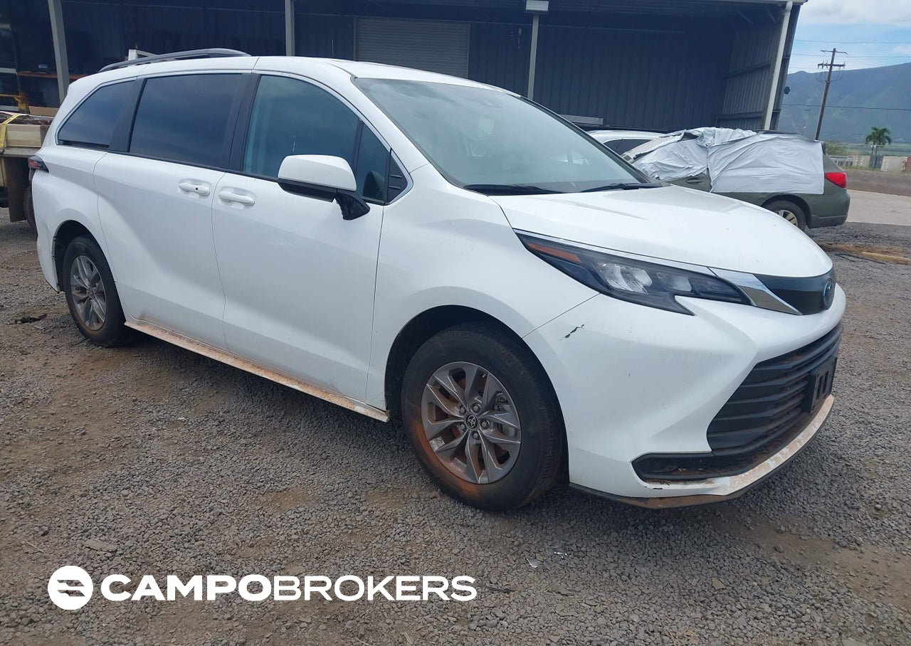 2024 Toyota Sienna Le, uszkodzenie: Fresh Water, Iaai lot 44788325