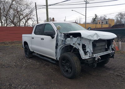 2023 Chevrolet Silverado 1500 4wd  Short Bed Wt, daño Frontal, Iaai lote 44136145