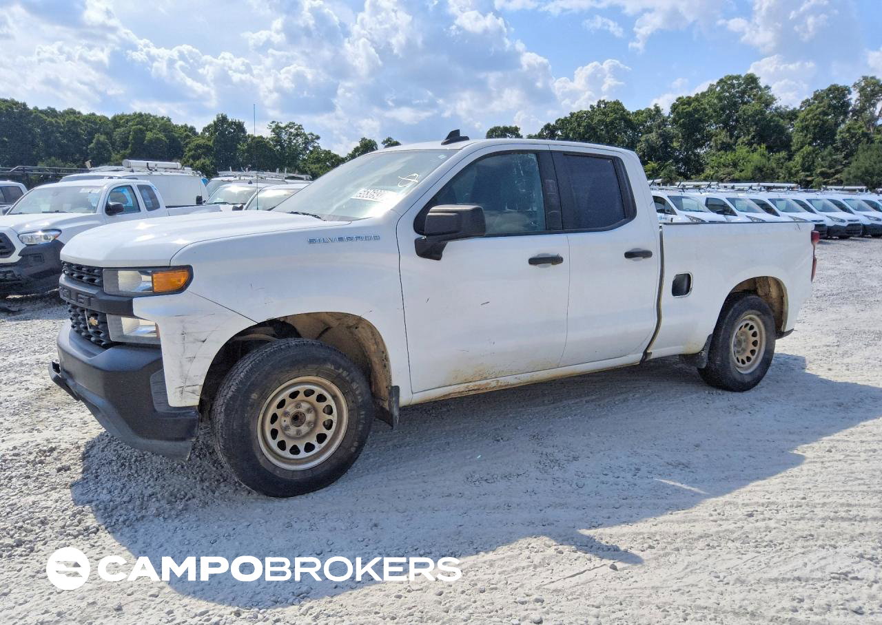 2019 Chevrolet Silverado C1500, пошкодження: Задня частина, Copart лот 56369326