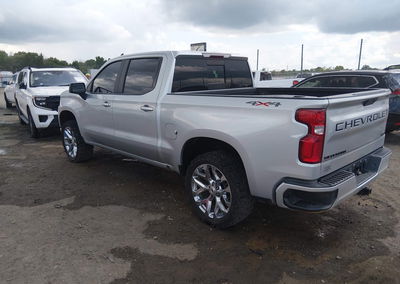 2020 Chevrolet Silverado 1500 4wd  Short Bed Rst, пошкодження: Правий бік, Iaai лот 45214087, фото 3 з 19
