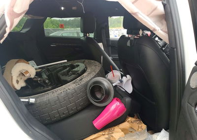 2021 Land Rover Range Rover Evoque R-dynamic Se, Top/Roof damage, Copart lot 55690316, photo 11 of 14