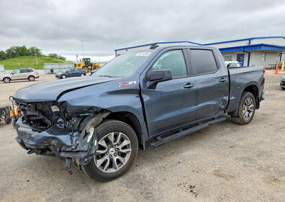 2022 Chevrolet Silverado Ltd K1500 Rst, пошкодження: Передня частина, Copart лот 54316266