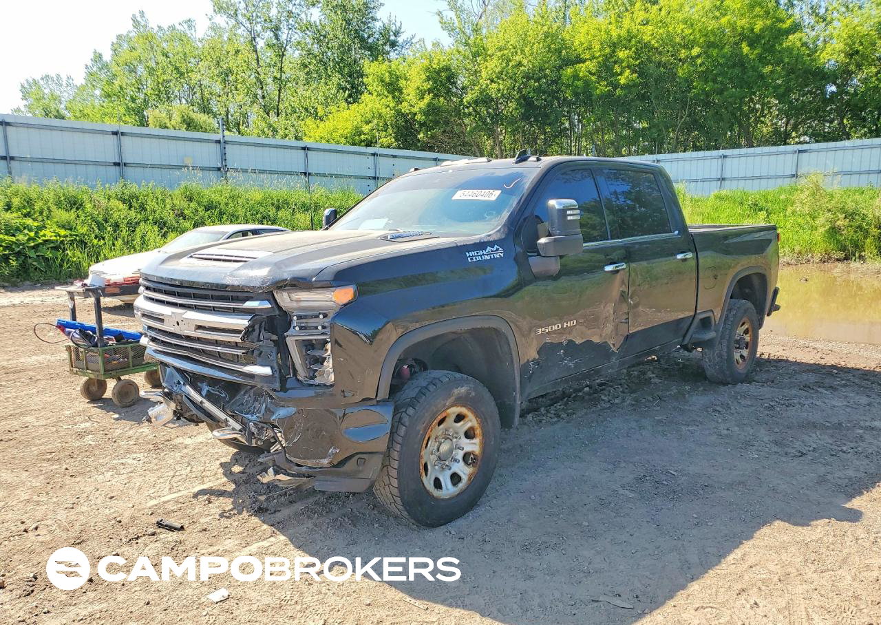 2023 Chevrolet Silverado K3500 High Country, uszkodzenie: Przód, Copart lot 54460406