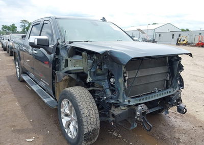 2020 Gmc Sierra 1500 4wd  Standard Box Slt, daño Frontal, Iaai lote 45409871, foto 6 de 17