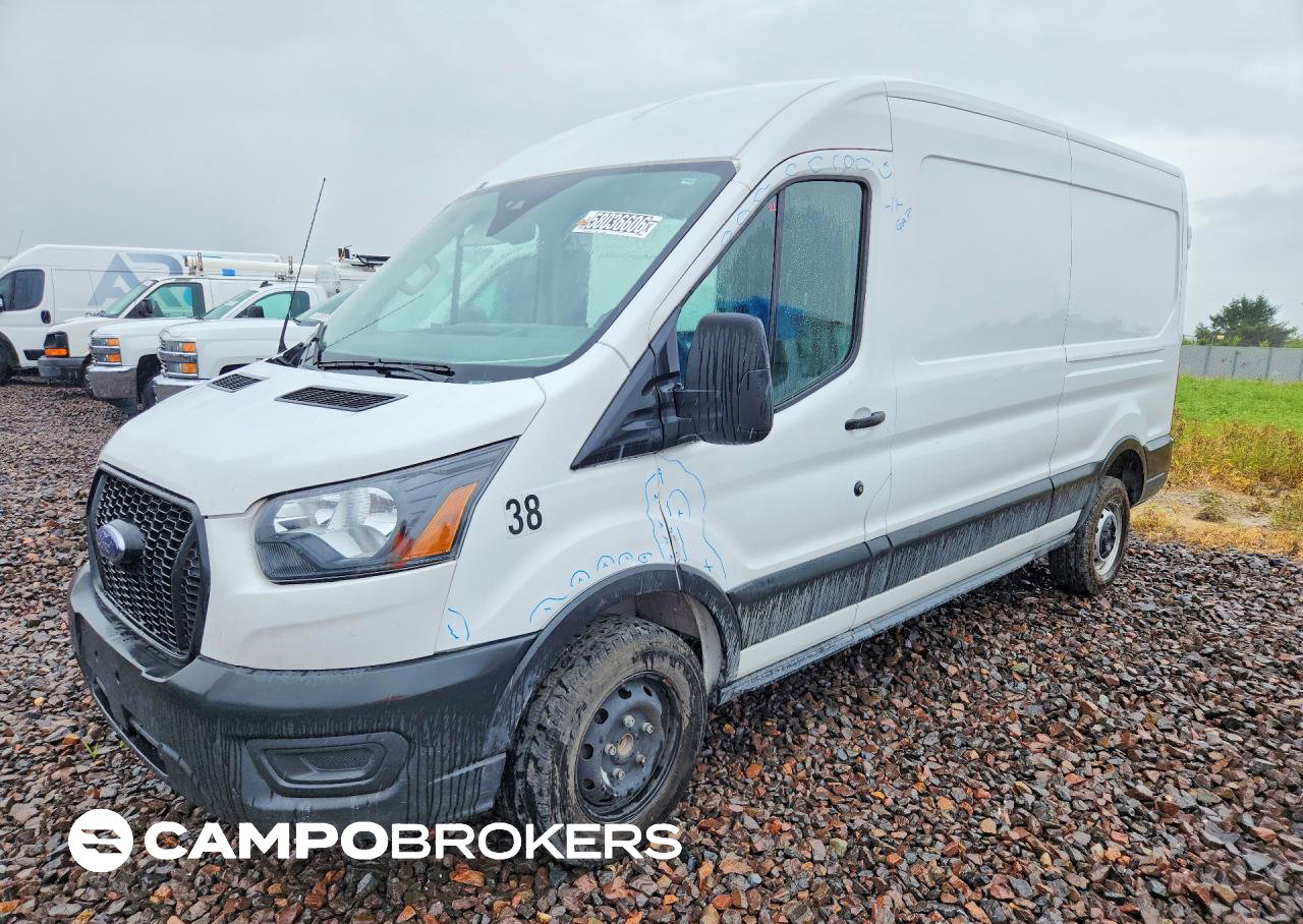 2023 Ford Transit 250 Delivery Van, пошкодження: Бік, Copart лот 58036606