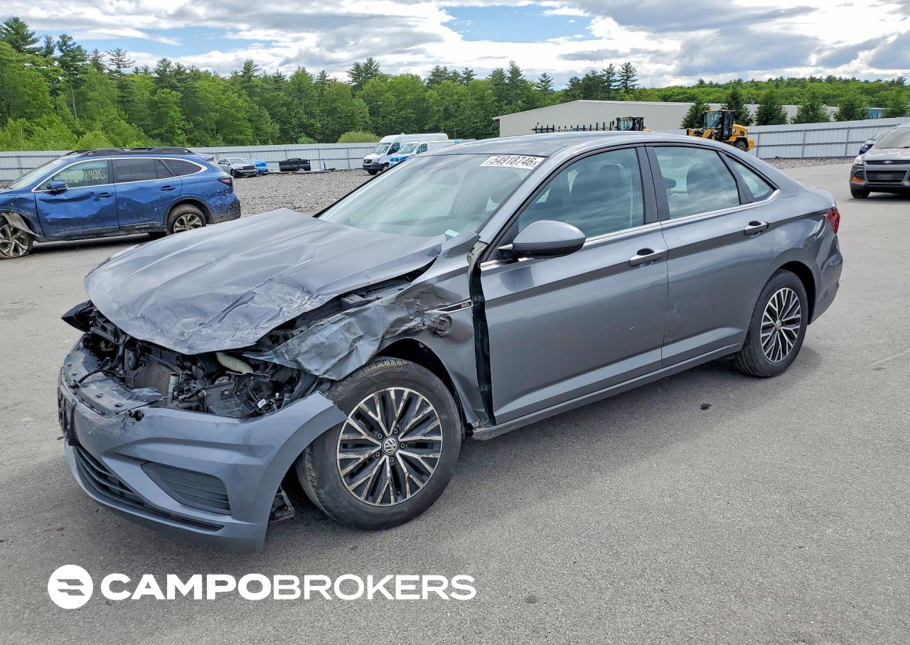 2019 Volkswagen Jetta Sel, daño Frontal, Copart lote 54918746